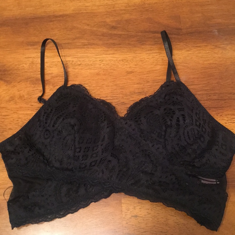 Lace cover up bra